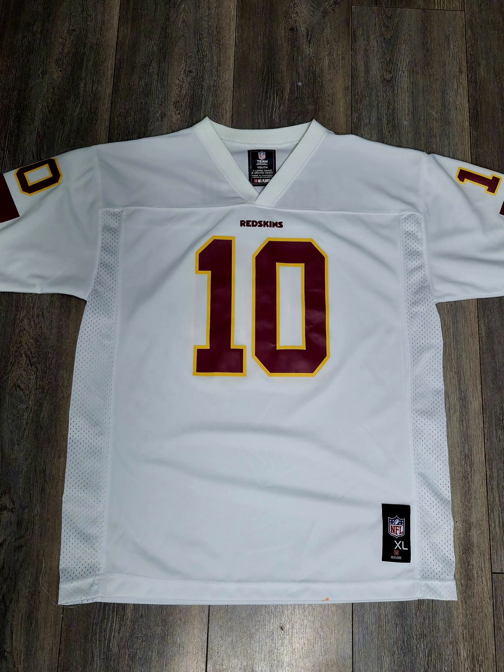 NFL White Washington Redskins #10 Football Jersey